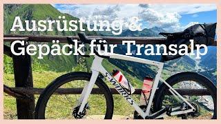 Welche Ausrüstung & Gepäck benötigst du für deinen Transalp mit dem Rennrad?