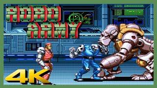 ⭐ ROBO ARMY | 4K/60ᶠᵖˢ | ARCADE | #arcade #beatemup #walkthrough