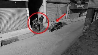 Bike Thief Caught on CCTV camera | LIVE Royal Enfield Chori | Bike Stolen | Comedy Processing Unit