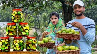 Picking Raw Guava From Garden and Preparing Desi MURABBA with Pie for Winters In Village I