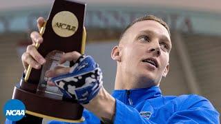 Caeleb Dressel’s American record 100 butterfly at 2018 NCAA championships