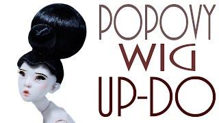 How to make a BJD Wig [ UP-DO ]