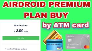 Airdroid premium plan by Debit card with proof, active airdroid premium plan membership #youtube