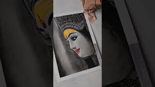 Navratri Special  #shortvideo #shorts #trendingshorts #maadurga #artist #realisticdrawing