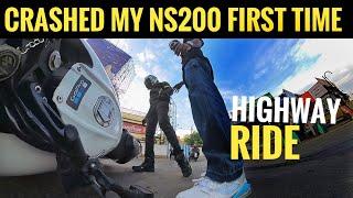 Crashed my Bike ! TOP SPEED BIKE RIDE on NS 200 and NS 160 | [PSR Rides]