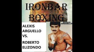 Alexis Arguello v. Roberto Elizondo.WBC LWC.1981.11.21