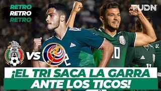 PREVIO A OCTAGONAL 2021: ¡Qué PARTIDAZO! México venció a Costa Rica con GOLAZOS | TUDN