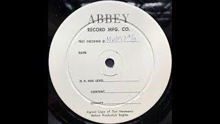 Willis Jackson / Abbey test press for MVLP 17 B