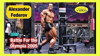 Alexander Federov - BACK WORKOUT - Battle For The Olympia 2005