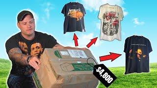 I Bought A $4,800 Mystery Box: Vintage Band Tees Galore!