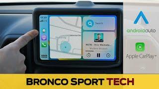 Ford Bronco Sport | How to connect a Phone and Setup Apple CarPlay and Android Auto!