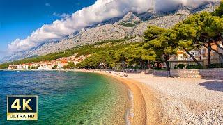 Tucepi Croatia 4K Makarska Riviera Walking Tour 2024