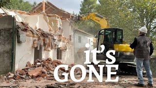 We TORE DOWN our house in Northern Portugal