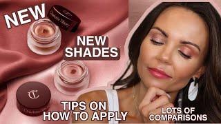 NEW SHADES IN CHARLOTTE TILBURY EYES TO MESMERISE | HOW TO APPLY | SHADE COMPARISONS