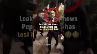 LEAKED: Pep Guardiola goes CRAZY in public 