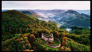 Die Burg Gräfenstein bei Merzalben  - (DJI Mini 4 Pro)