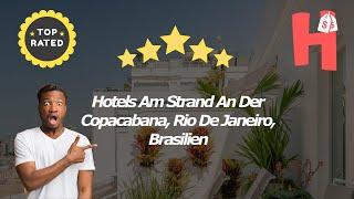 Hotels Am Strand An Der Copacabana, Rio De Janeiro, Brasilien