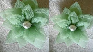 DIY Net Flower