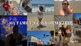 going to california with my family | vlog 64