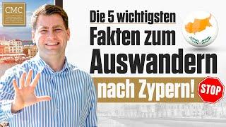 Auswandern nach Zypern - die 5 wichtigsten Fakten in 2025. #auswandern #zypern #steuern