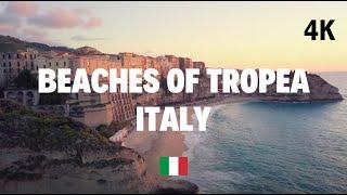 Drone Video | Exploring the Enchanting Beaches of Tropea, Italy |  Stunning 4K Ultra HD