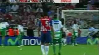 goal  de Ramon Morales vs. Santos Laguna