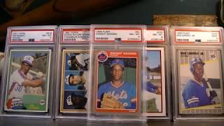 PSA 1980's Baseball  Rookie Cards