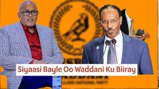 EX Wasiir Bayle iyo Aqoonyahano kale oo Waddani Ku Biiray