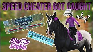 Speed cheater got caught on the Firgrove championship! | Star Stable Online