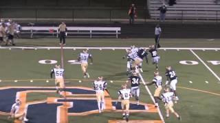 #16 CJ Carroll - Good Counsel Athlete - 2012 Football Highlights