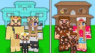 POOR FAMILY VS RICH FAMILY LIFE!  - Minecraft