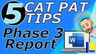 5 CAT PAT TIPS | Phase 3 Report | Computer Applications Technology