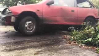 Suzuki Swift vs Fiat Uno "drift"