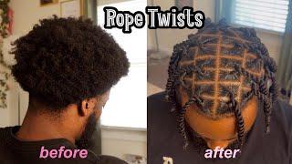 how to: invisible locs on natural hair tutorial | Nylajai'ne