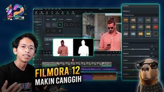 14 Fitur Baru di Filmora 12 - Rotoscope, 3D Text, AI Audio Editing, Keyframe, dll 