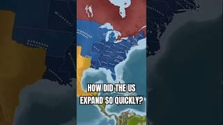 How did the US Annex so Much Territory So Fast? #shorts #america #map