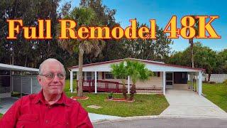 Florida Mobile Homes for Sale cheap in 55 plus communities 48K