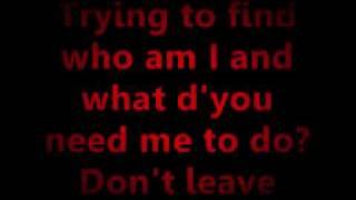 Faithless - Don't Leave - Lyrics