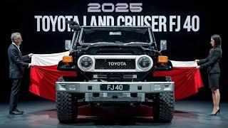 2025 Toyota Land Cruiser FJ40 – The Off-Road Legend Returns!