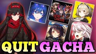 QUITTING GACHA GAMES, HOW I STOP PLAYING, & WHAT GACHA GAMES I HAVE QUIT [PUNISHING GRAY RAVEN]