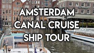 Amsterdam Canal Cruise Ship tour  ||Ailyn Willmann Vlog