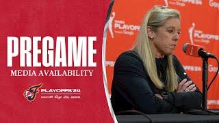 Indiana Fever Pregame Media Availability (at Connecticut Sun) | September 25, 2024