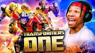 TRANSFORMERS ONE (2024) MOVIE REACTION!!! | First Time Watching | Optimus Prime & Megatron | Review