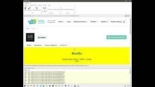 Scrape CES Exhibitor Data from exhibitors.ces.tech | WebHarvy
