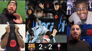 LES RÉACTIONS APRES LA REMONDATA DU CELTA VIGO CONTRE BARCELONE #fcbarcelone #celtavigo