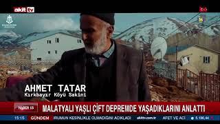 AKİT TV “Malatyalı yaşlı çift depremde yaşadıklarını anlattı”