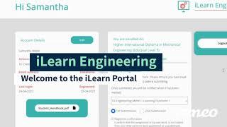 iLearn Engineering Portal - New 2023