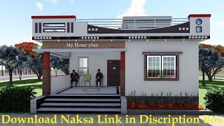 3 bedrooms simple village house plans | beautiful village home plan @My home plan