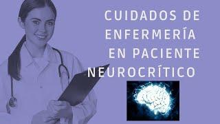 cuidados de enfermería en paciente neurocrítico