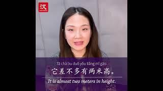 Learn Chinese in 1 min: How to say "almost" in Chinese?